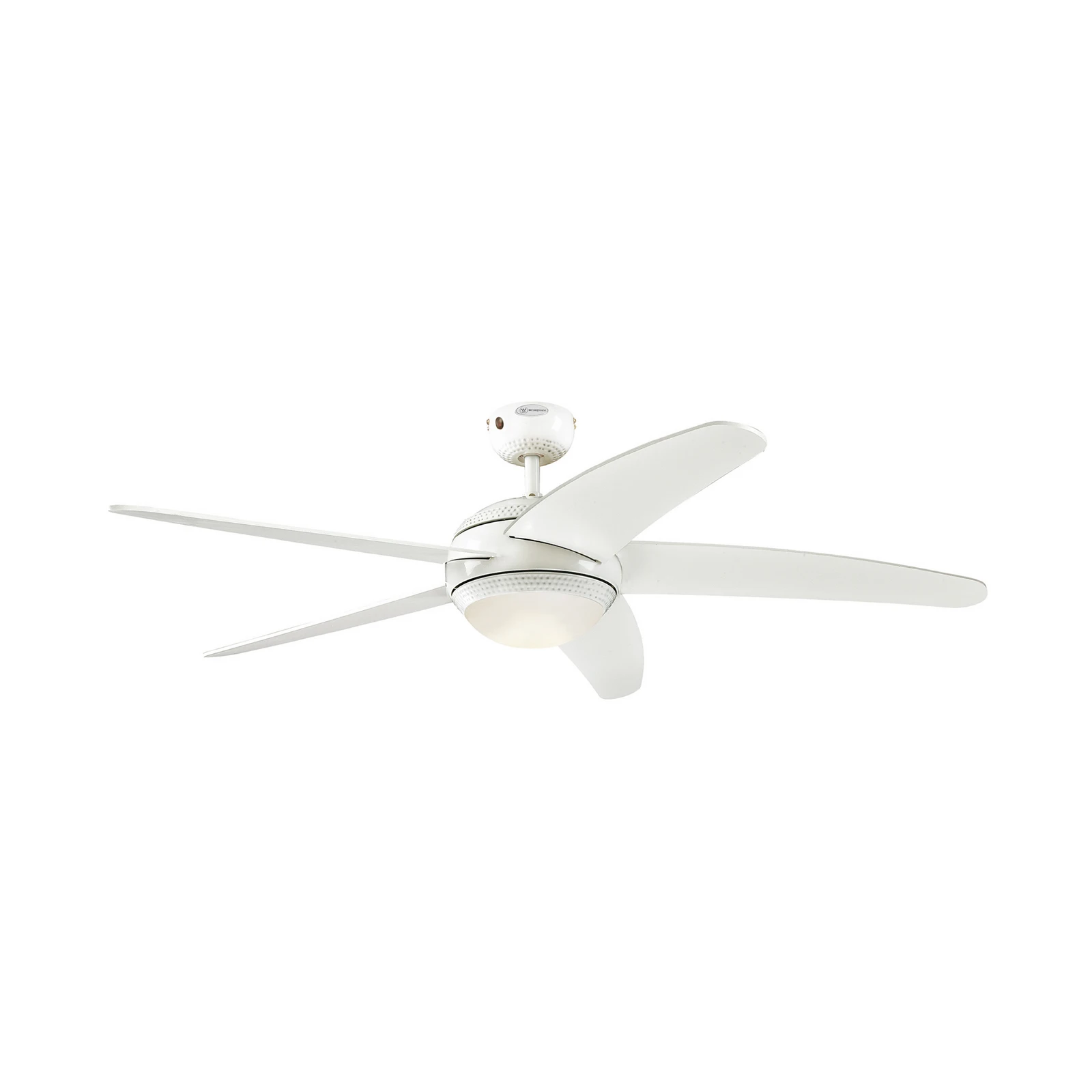 Westinghouse LED-Deckenventilator Bendan, weiß, leise