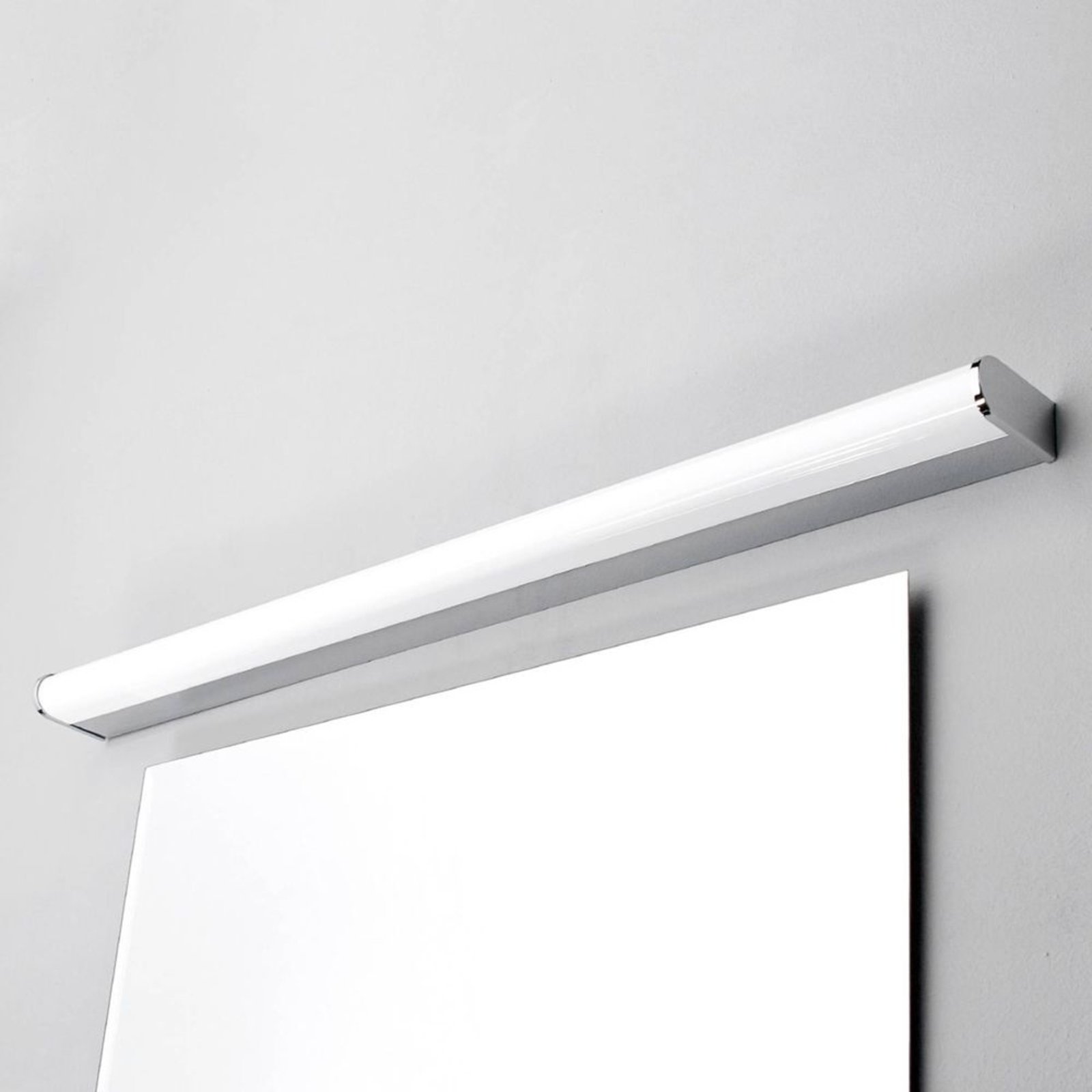 Philippa Round LED Seinävalaisin L88 Chrome/White - Lindby
