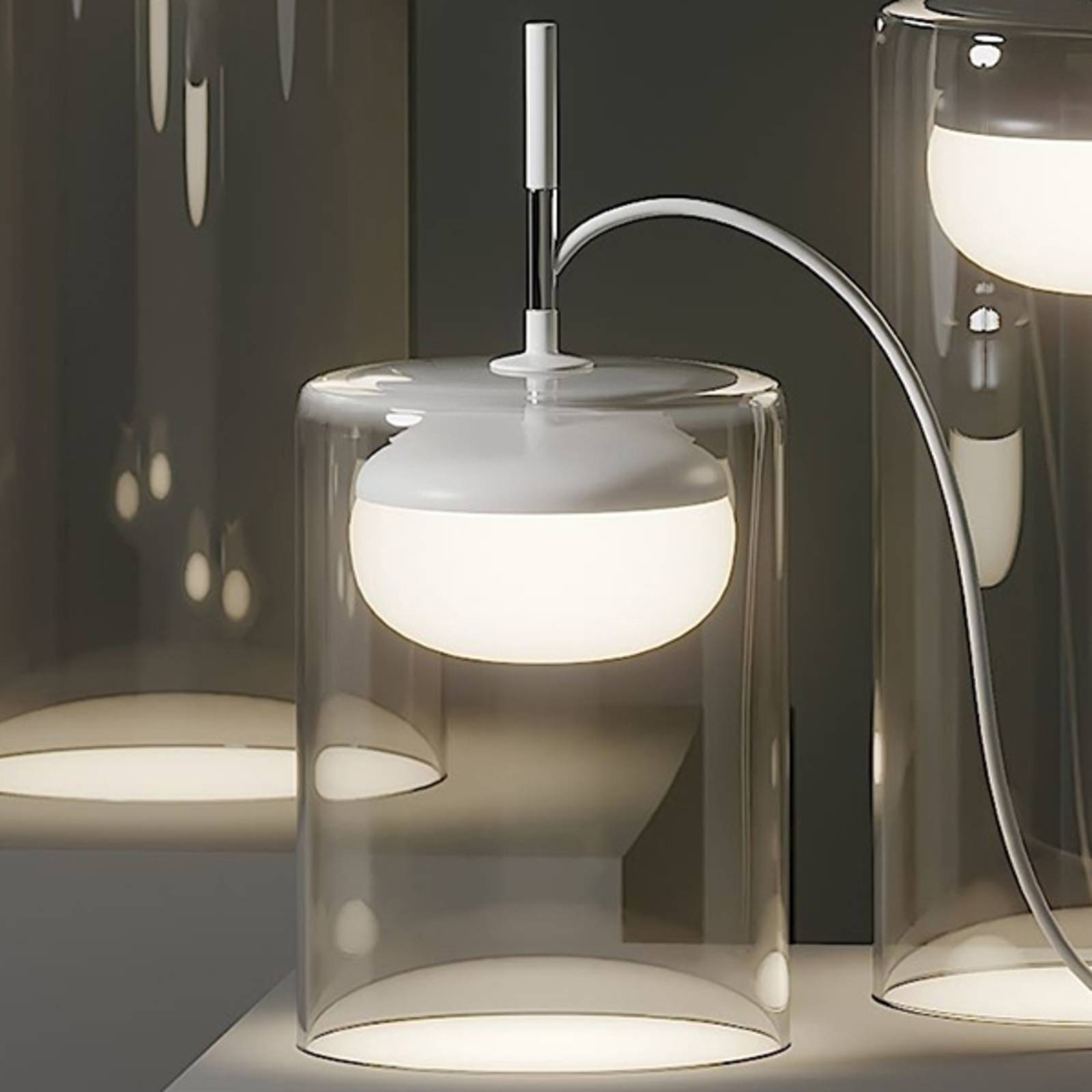 Image of Prandina Diver lampe à poser LED T1 2 700 K blanc 