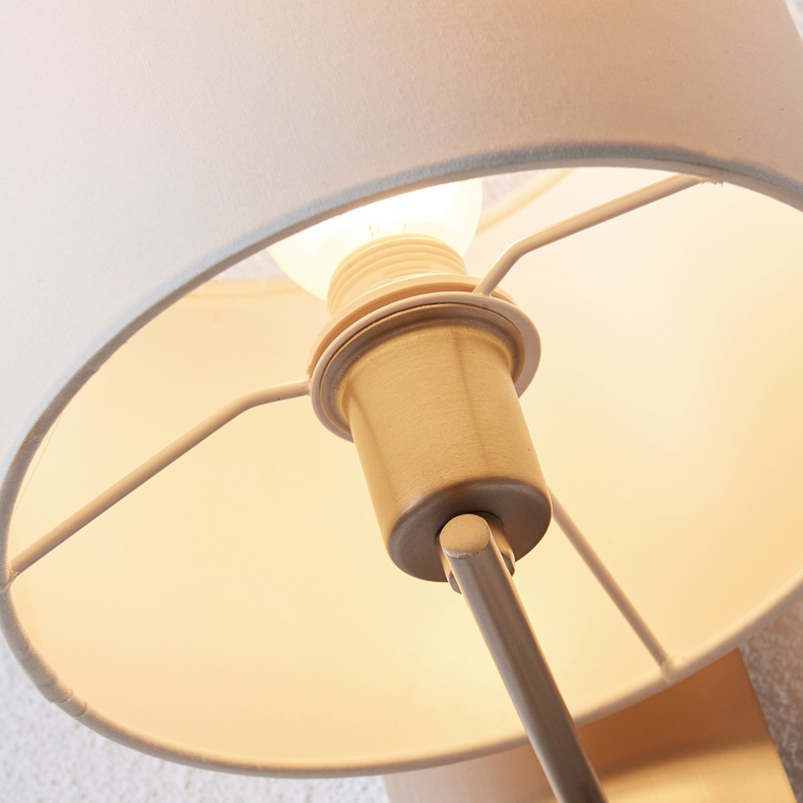 Florens textilvägglampa med LED läslampa | Lamp24.se Florens textilvägglampa med LED läslampa | Lamp24.se