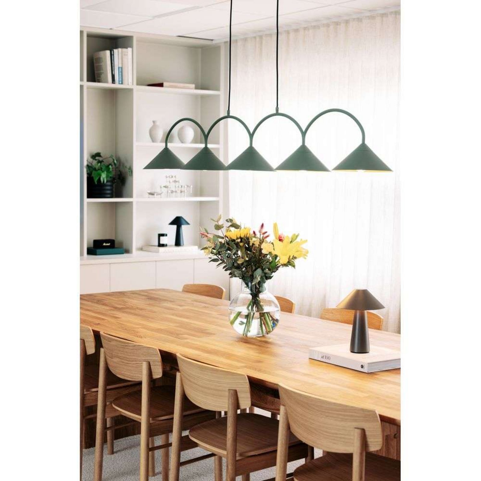 Curve 5 Pendelleuchte Grün - Globen Lighting