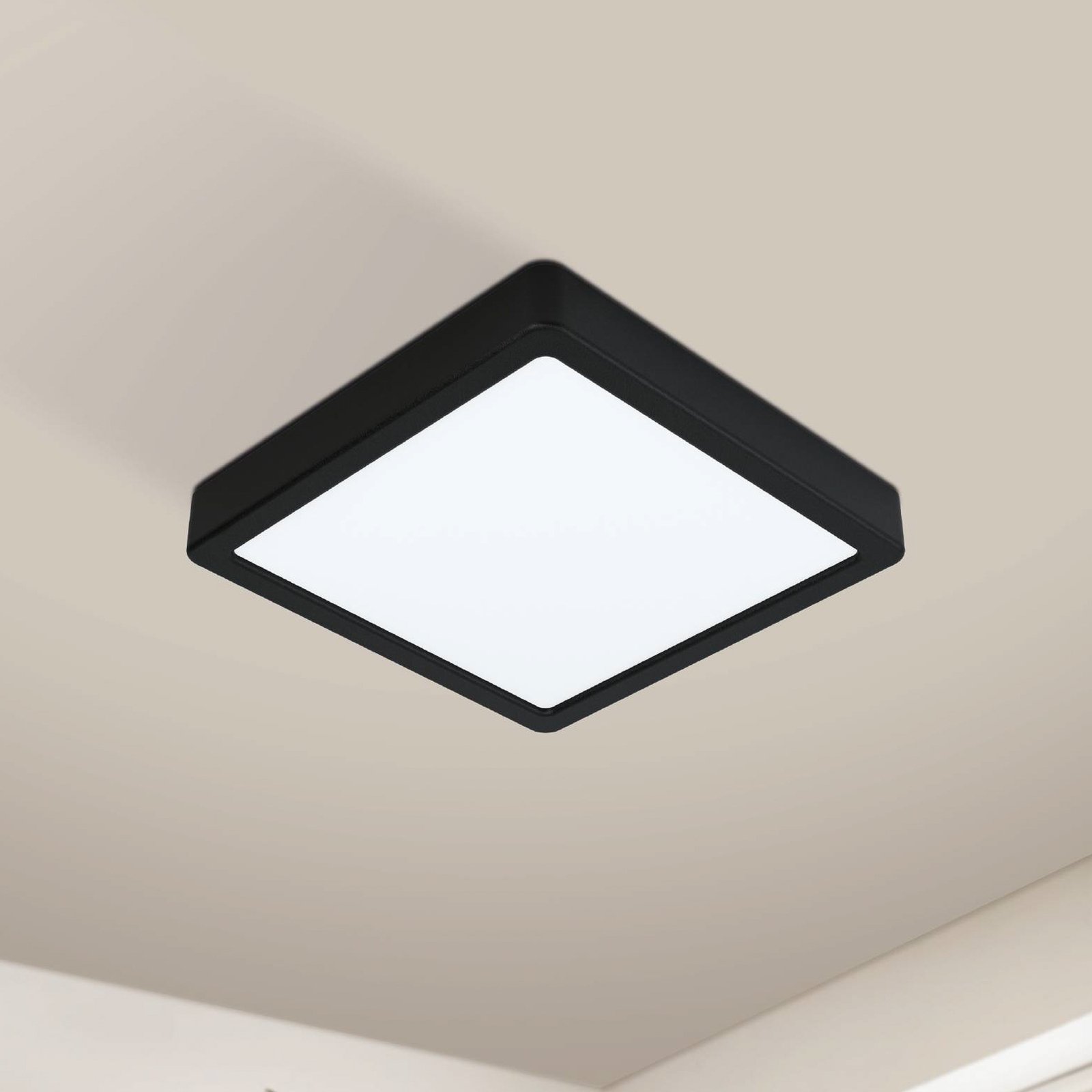 EGLO connect Fueva-Z LED ceiling lamp, square