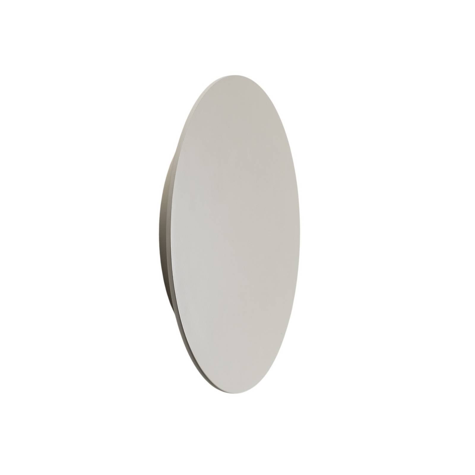 LED-Wandleuchte Orios Plus, sandfarben, Metall, Ø 30 cm