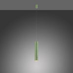 JUST LIGHT. Attach LED pendant light, green, iron