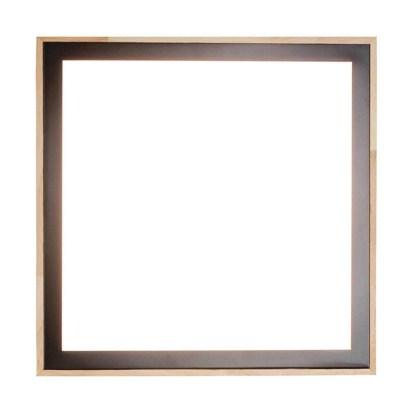 Plafonnier LED Solstar angulaire 39 x 39 cm