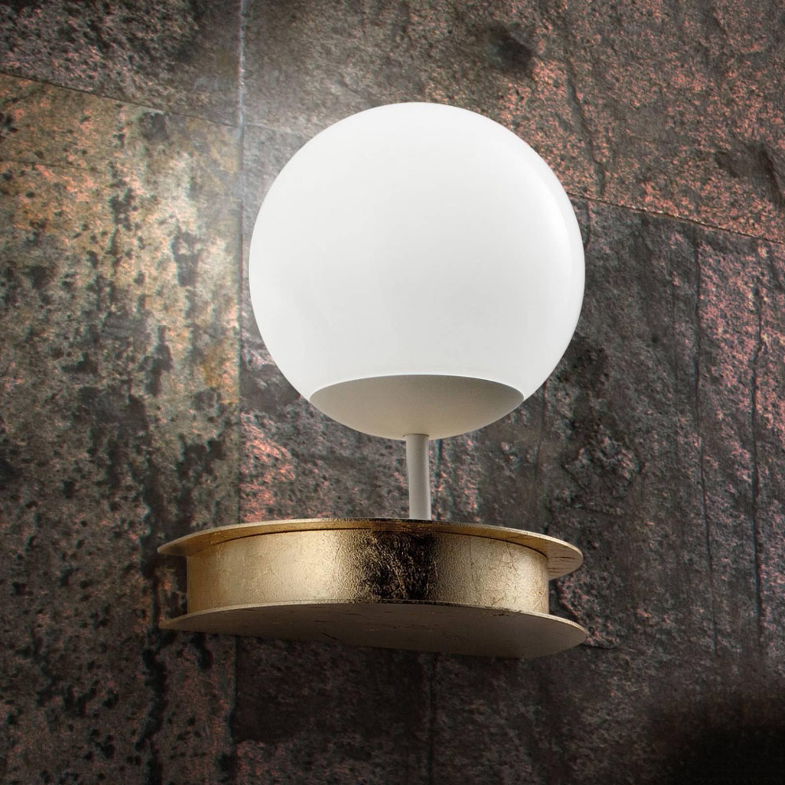 magnificent led wall lamp sfera