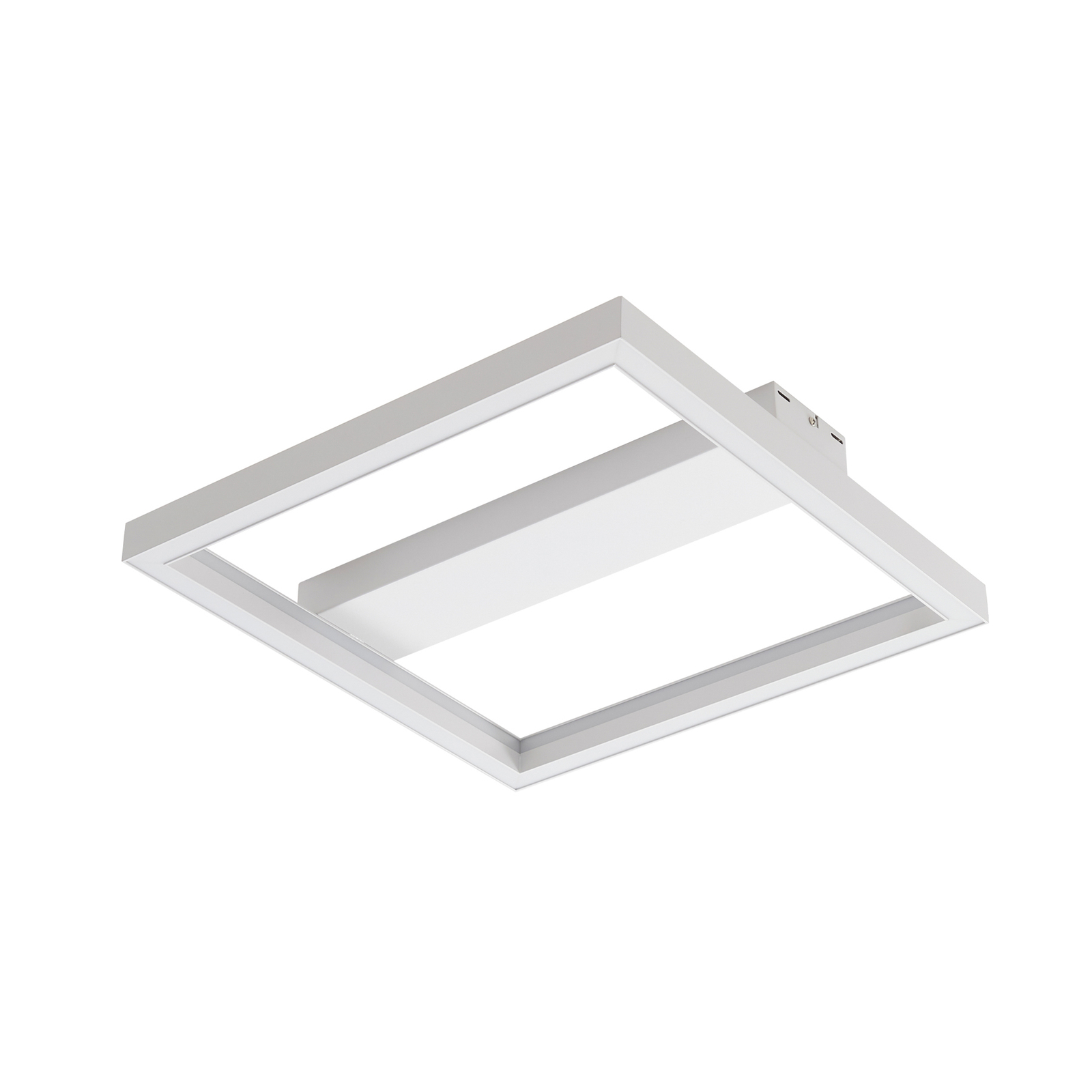 Stropní svítidlo Lucande Smart LED Tjado, bílé, 50 cm
