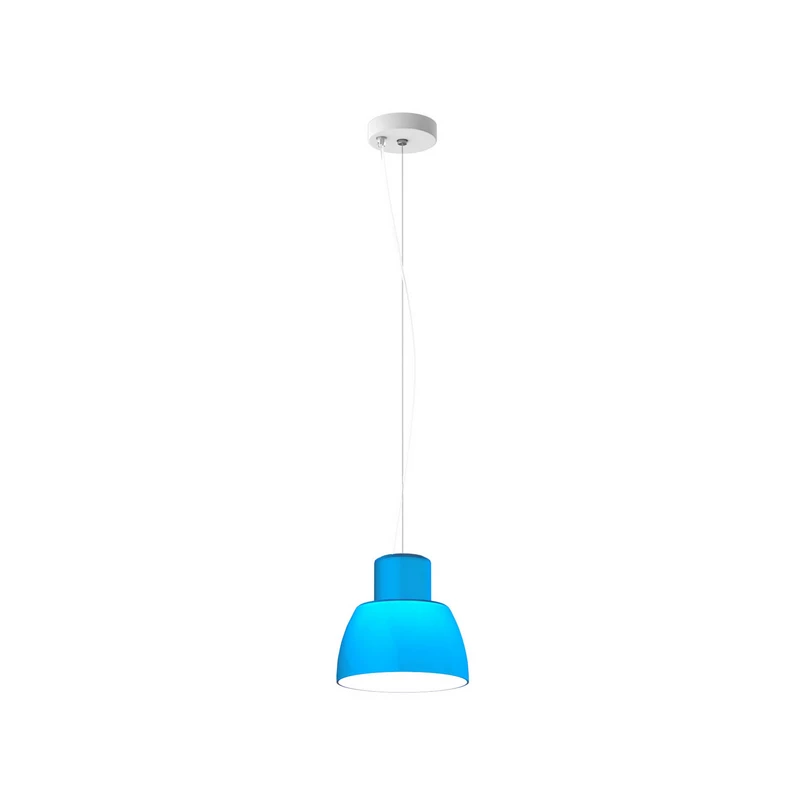 Nemo - Lorosae hanglamp, blauw, Ø 20 cm, glas, E27