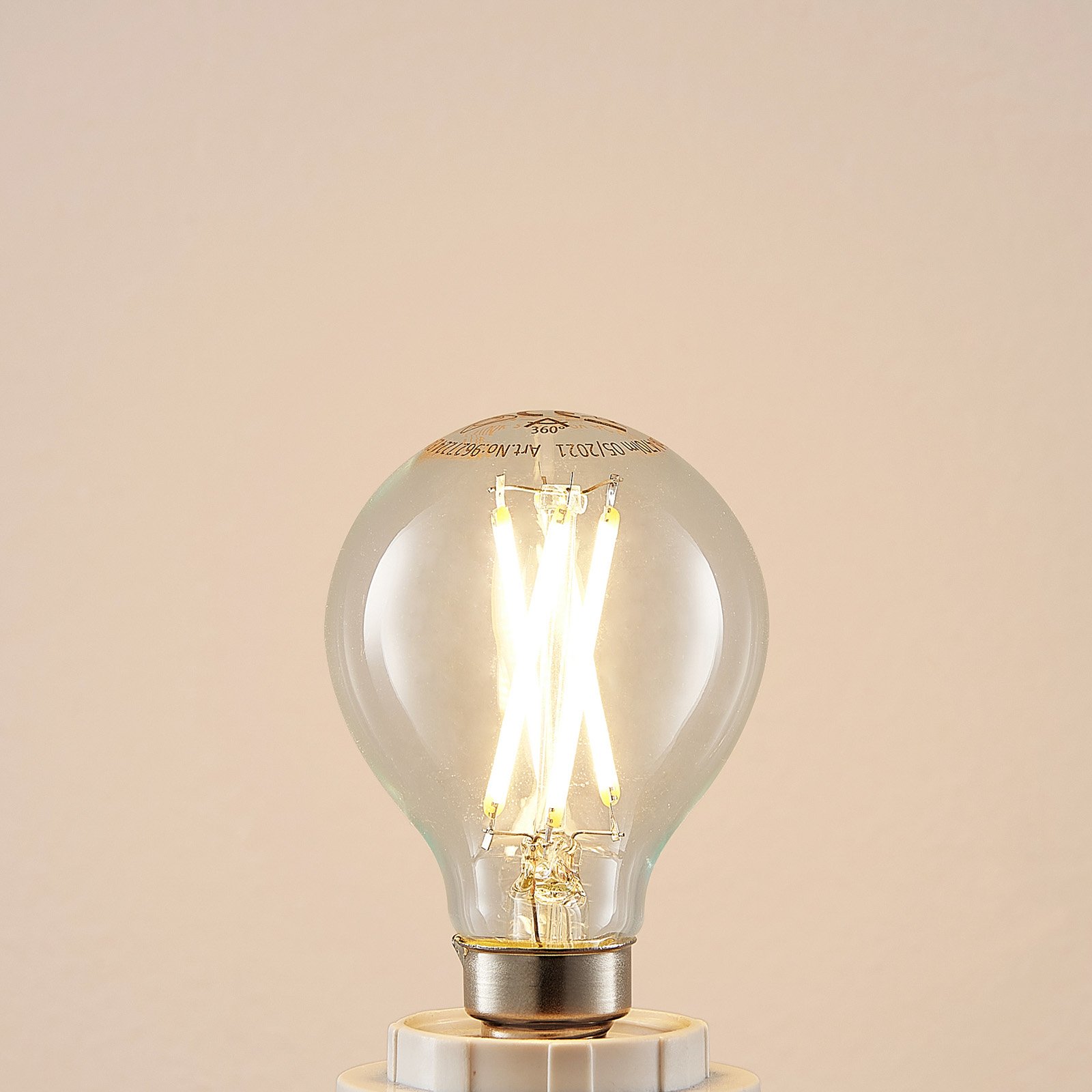 LED-lampa E14 4W 2 700 K filament droppe dimbar