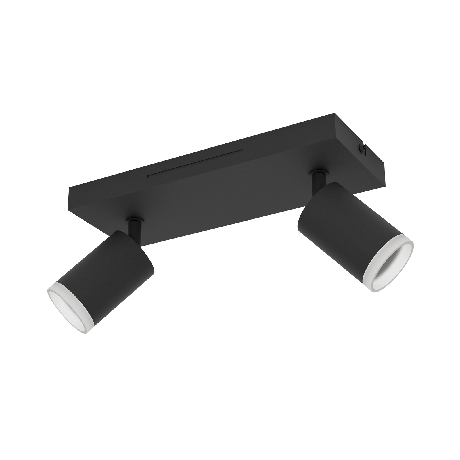 EGLO connect Spot LED intelligent Melitello-Z, à 2 lampes, noir