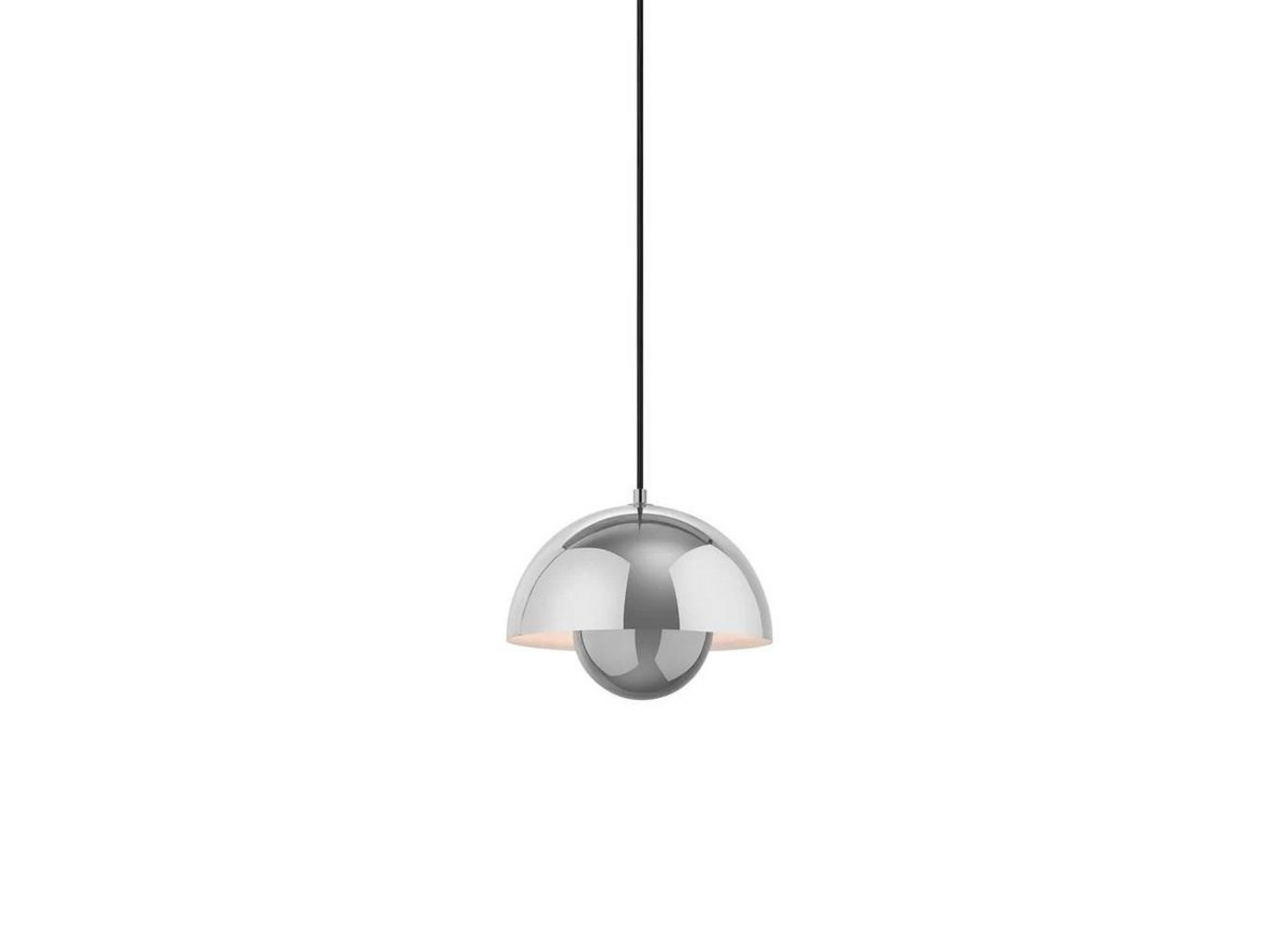 Flowerpot VP1 Visilica Chrome-Plated - &Tradition