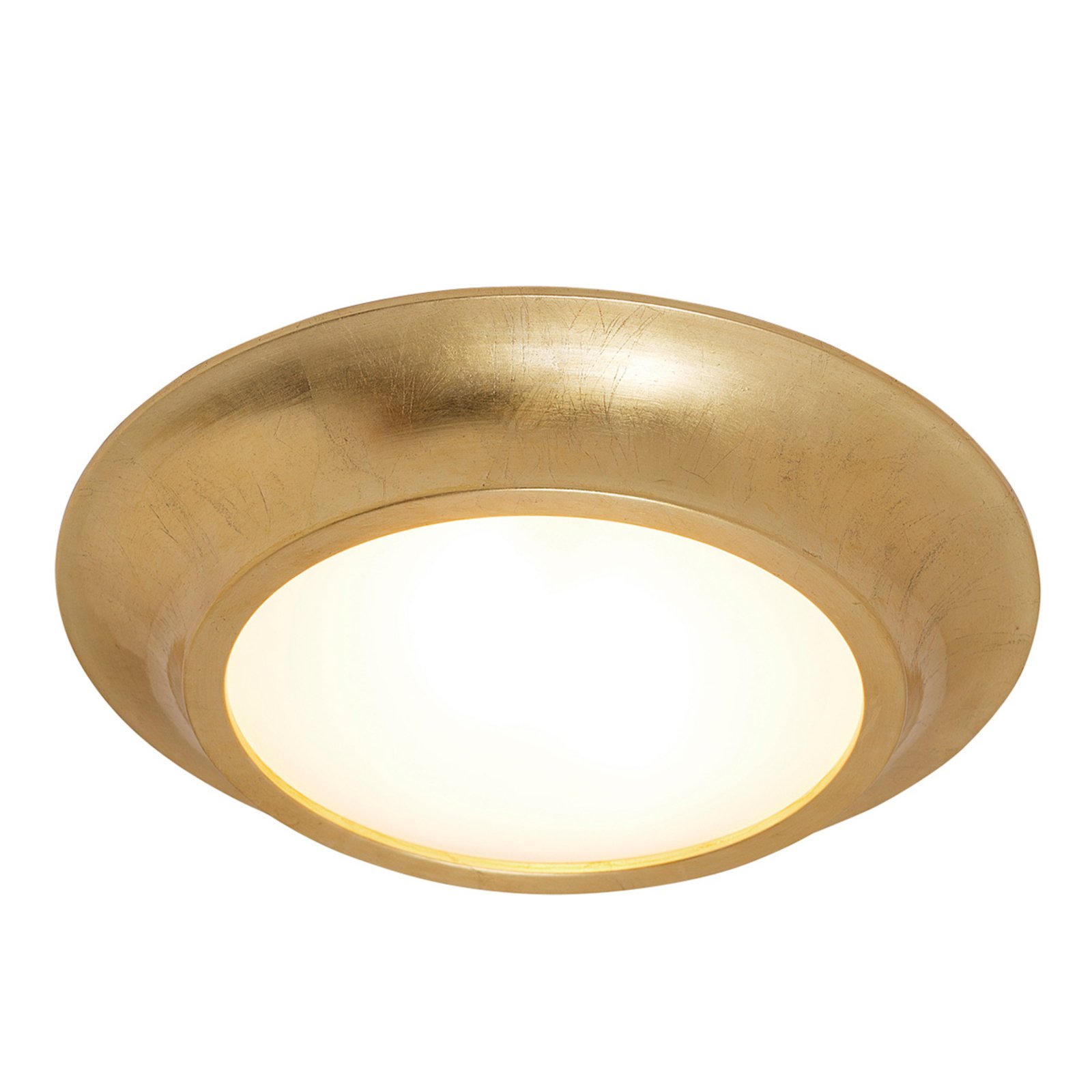 Zlaté keramické stropní světlo Spettacolo