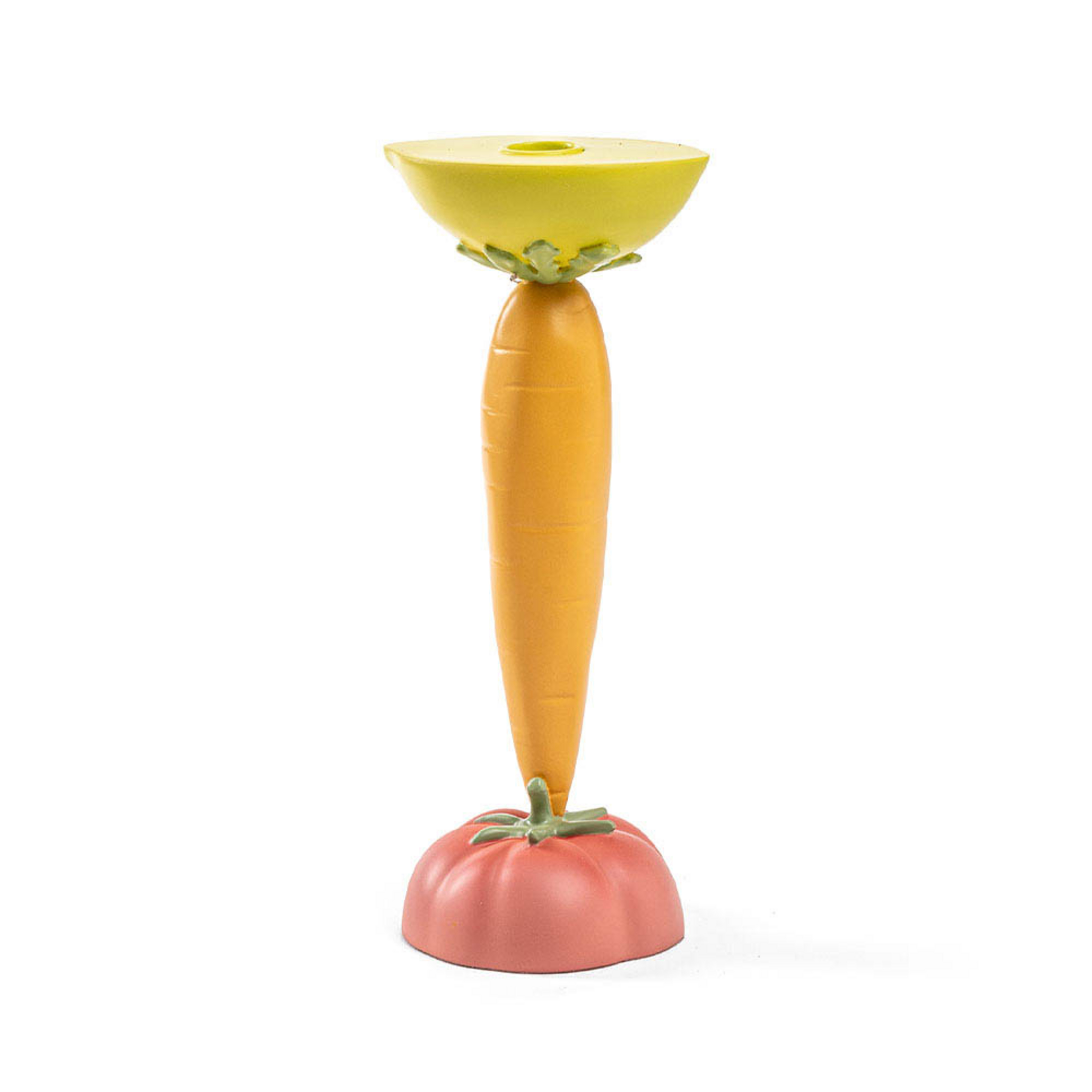 Bougeoir Vitamin Carrot multicolore - SELETTI