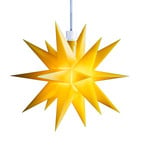 STERNTALER Gwiazda LED, żółta, 18 ramion, Ø 16 cm IP44 bateria