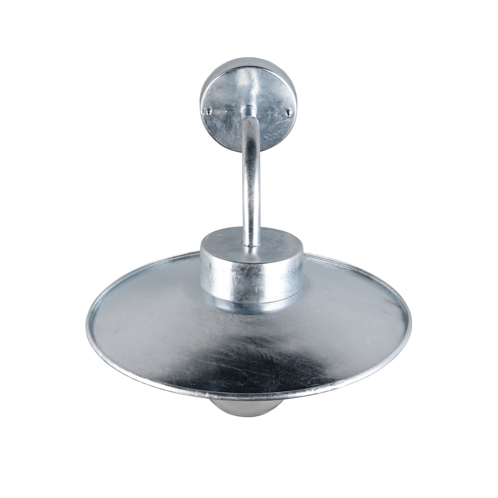 Āra sienas lampa Tana, cinka krāsā, izvirzījums 41 cm Metāls IP44