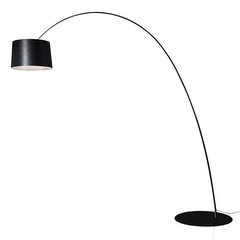 Foscarini Twiggy MyLight LED-gulvlampe, sort