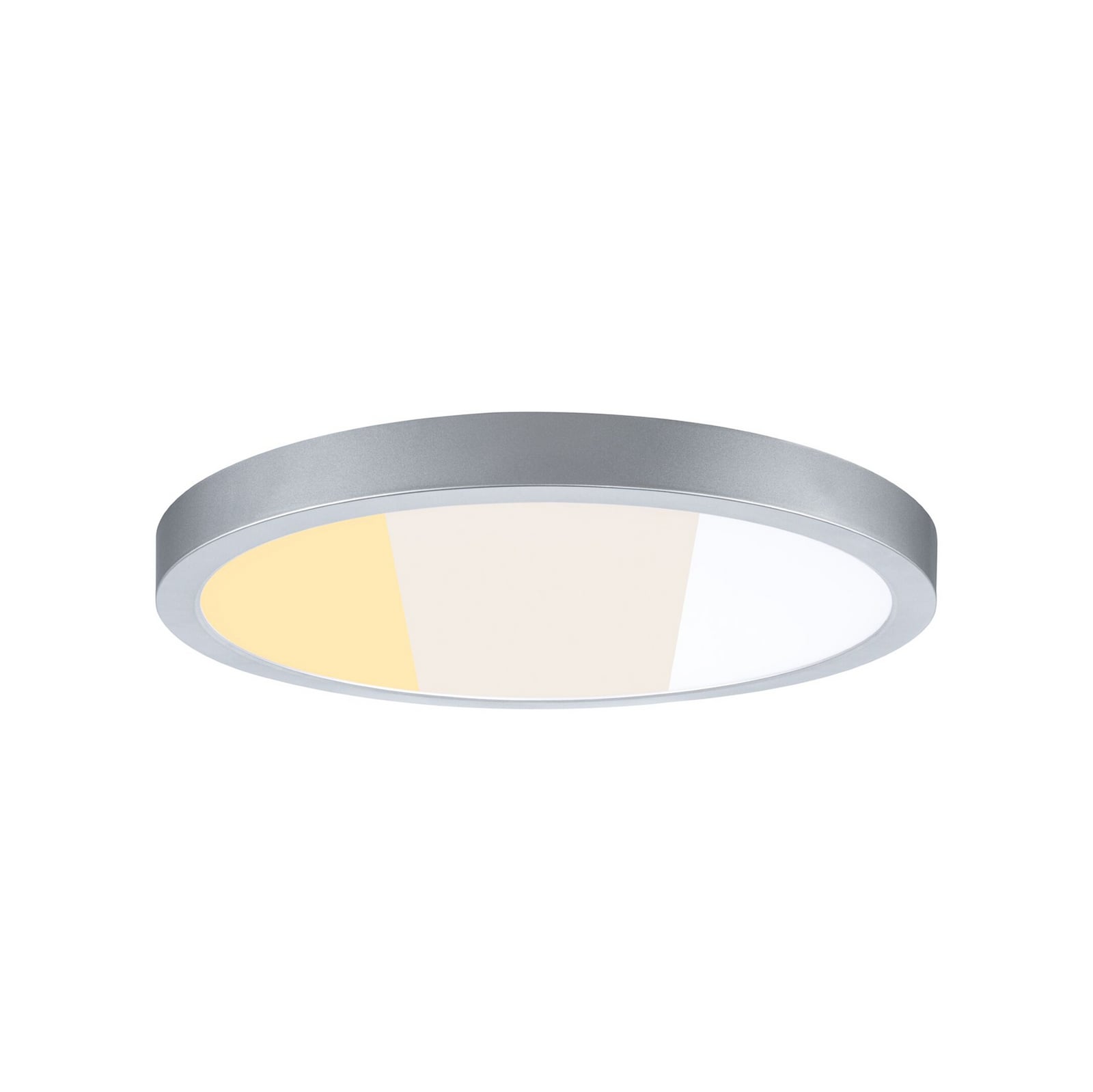 LED stropní svítidlo Paulmann Abia 2, Ø 40 cm, chrom, CCT LED stropní svítidlo Paulmann Abia 2, Ø 40 cm, chrom, CCT