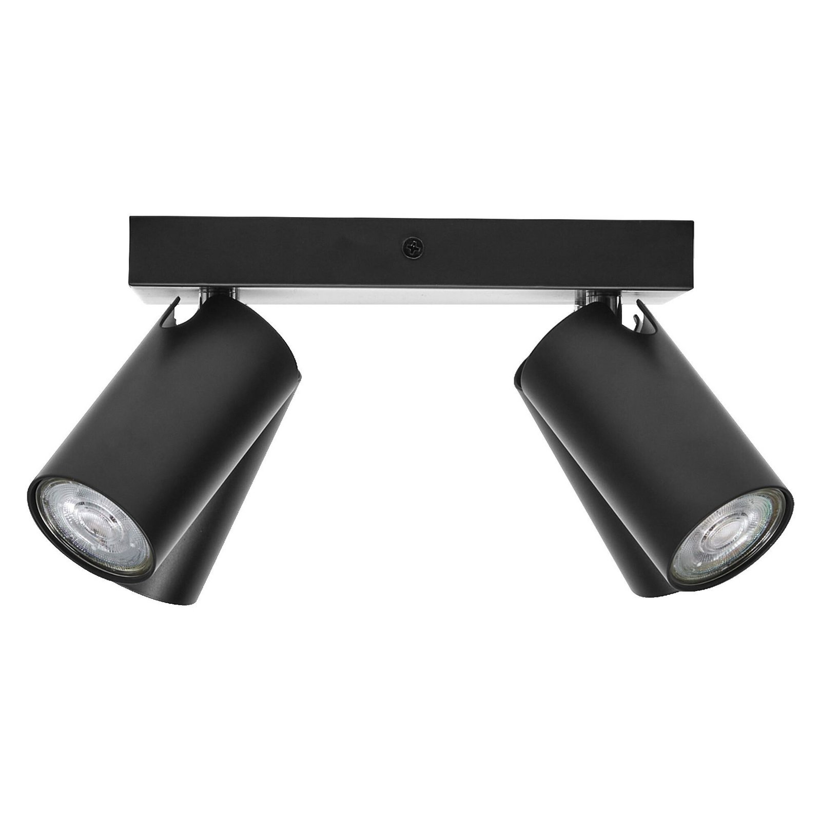 OSRAM Deckenspot OCTAGON PLATE, schwarz, 4-flg. GU10-LED 927
