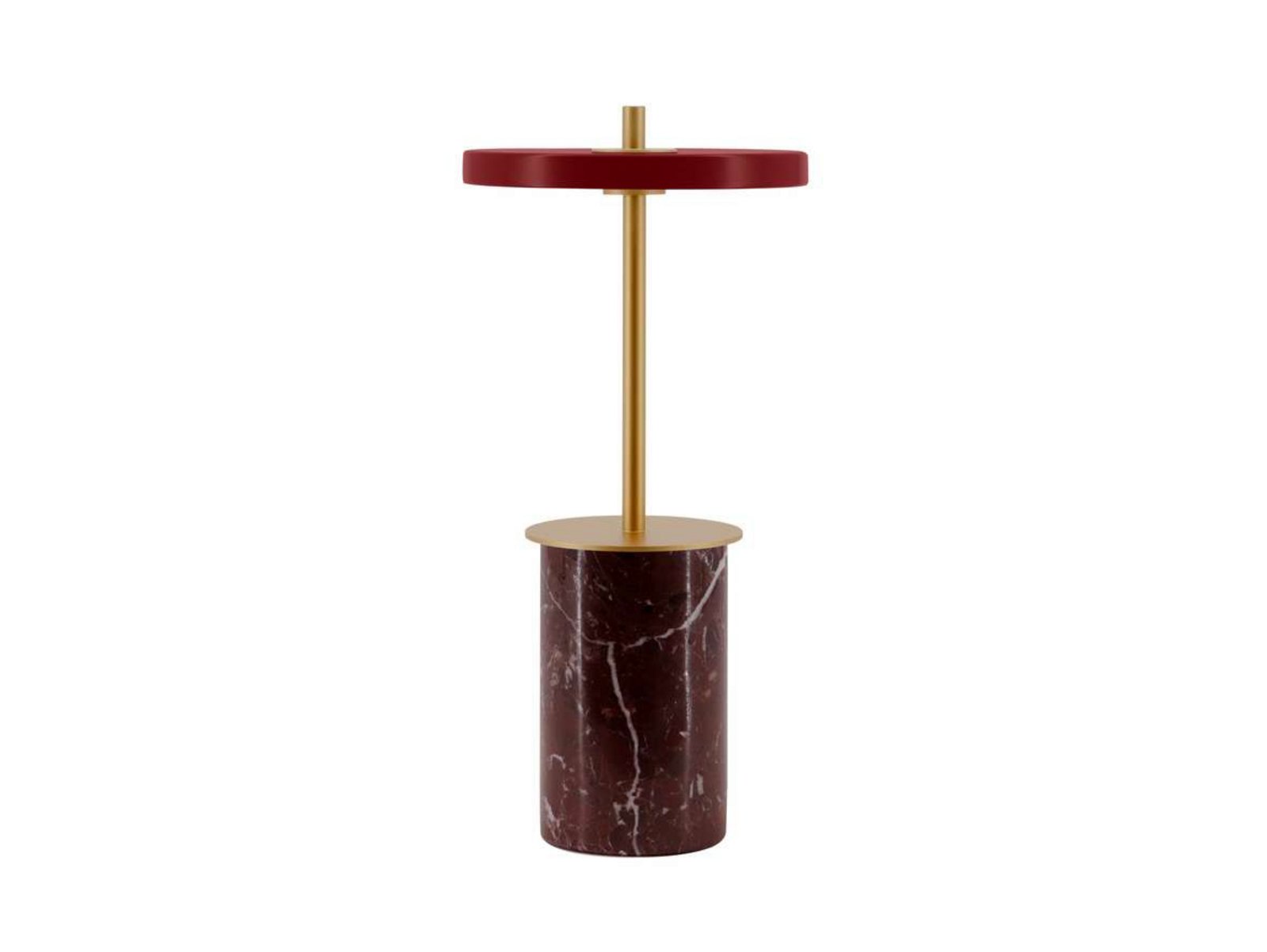 Asteria Move Portable Veioză Mini Red Marble - UMAGE