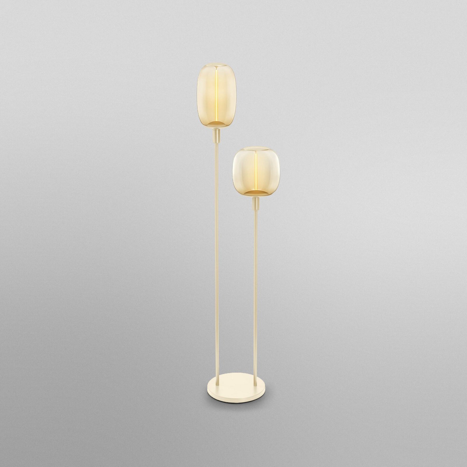 OSRAM vloerlamp DECOR STICK, beige, hoogte 146 cm, 2 x E27