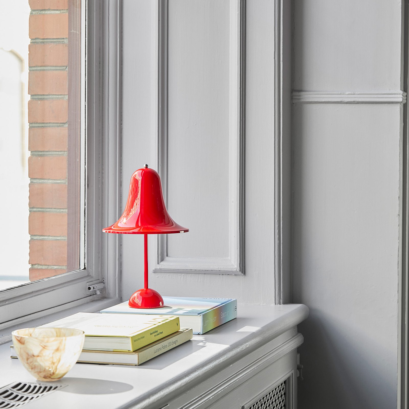 Pantop Portable Tischleuchte Bright Red - Verpan