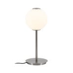 Candeeiro de mesa LED Audrey, cor aço, altura 37 cm - UMAGE