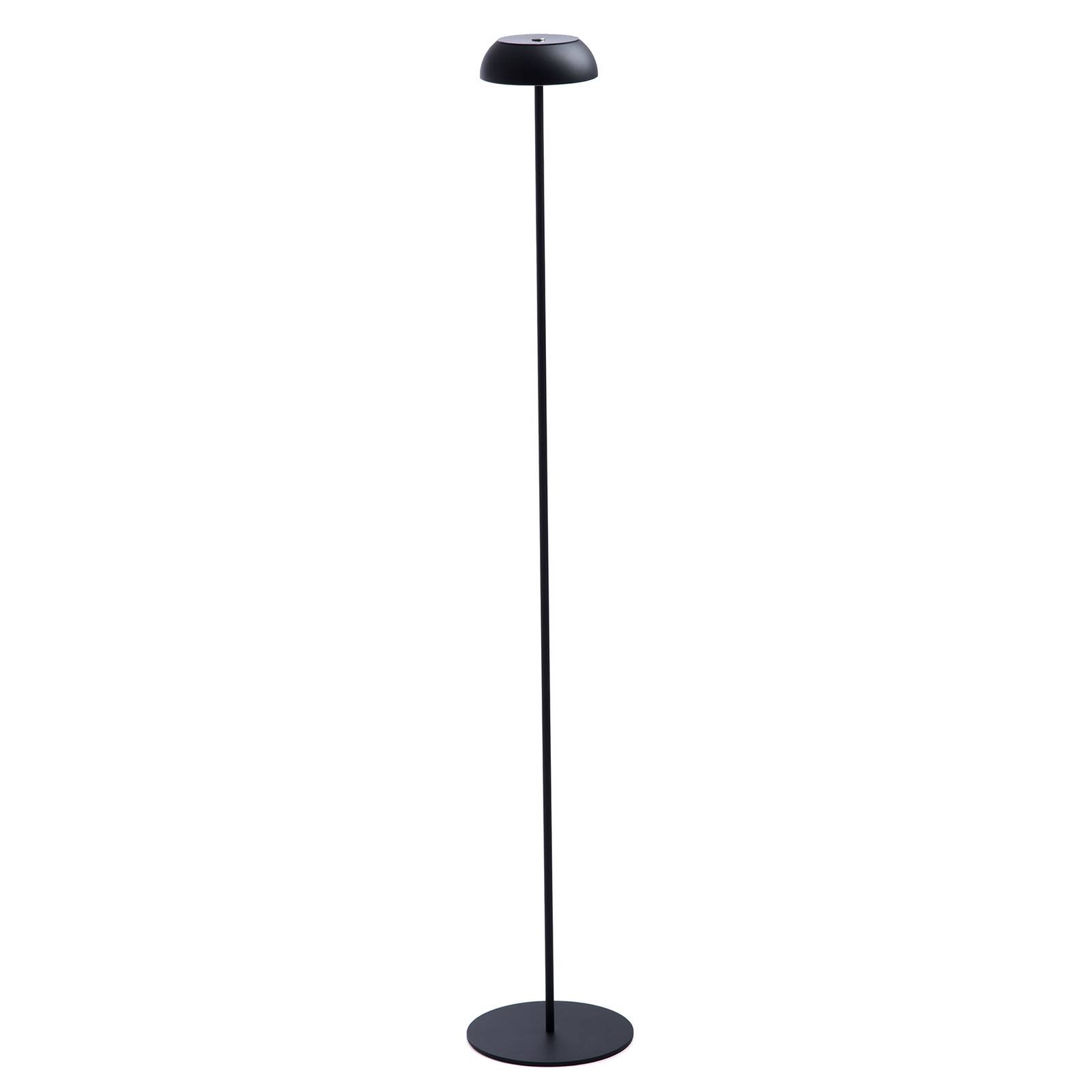 Axolight Float LED designer állólámpa, fekete