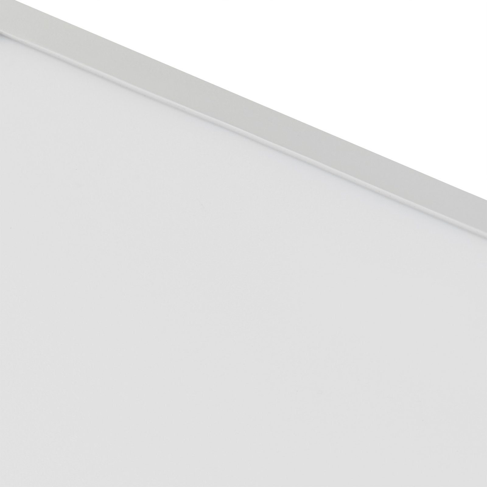 Lindby Panneau LED Lamin, blanc, 120 cm, aluminium, CCT, télécommande