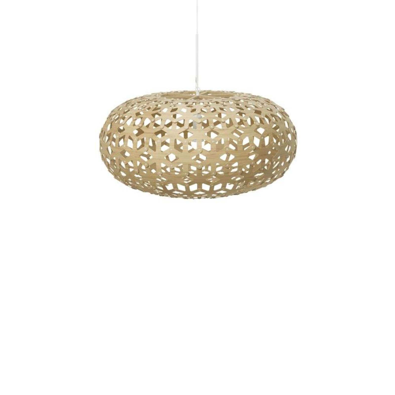 Snowflake Taklampa Ø80 Caramel - David Trubridge