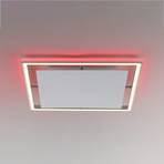 Paul Neuhaus Helix LED осветление за таван квадрат 50cm