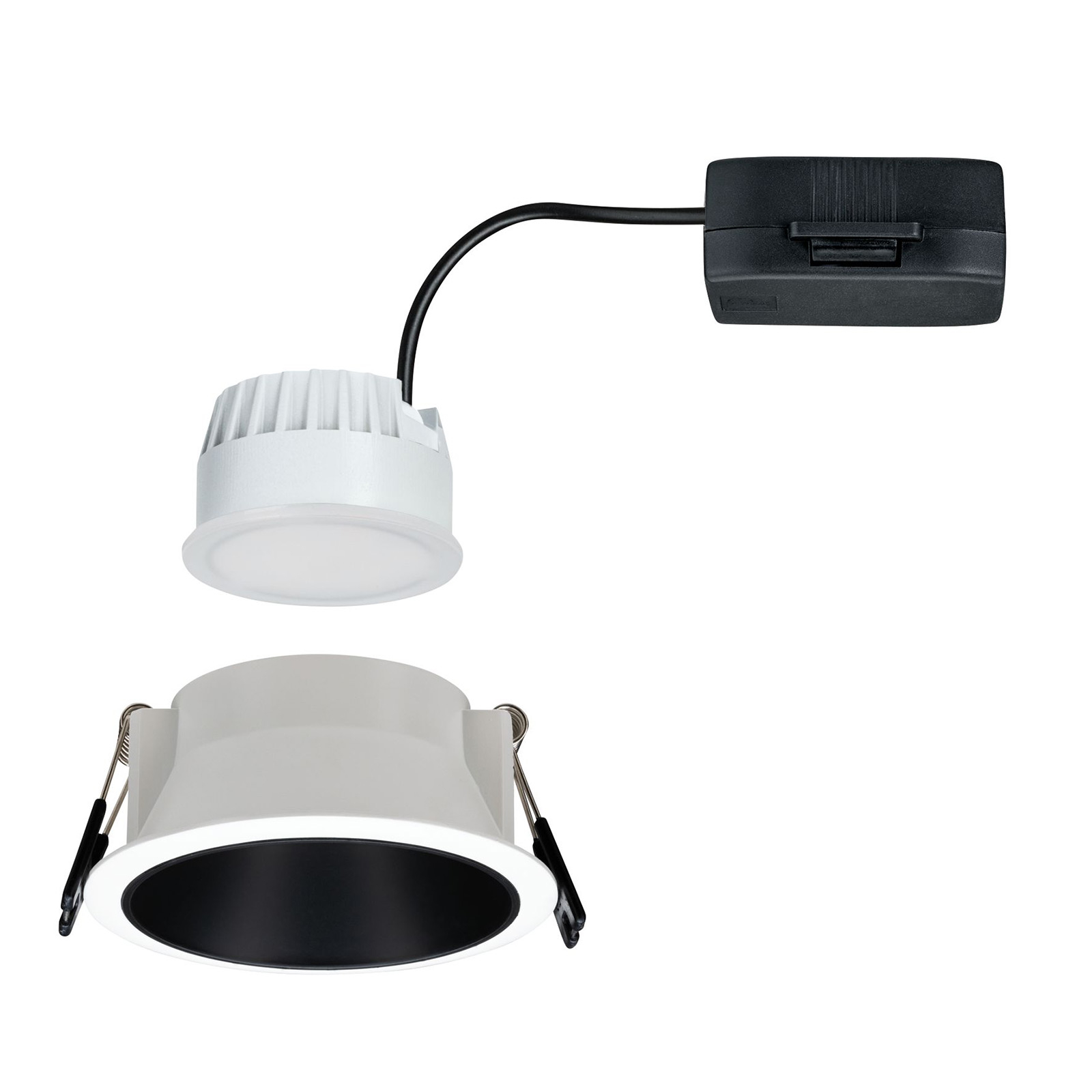 Paulmann Cole LED-Spotlight, schwarz-weiß