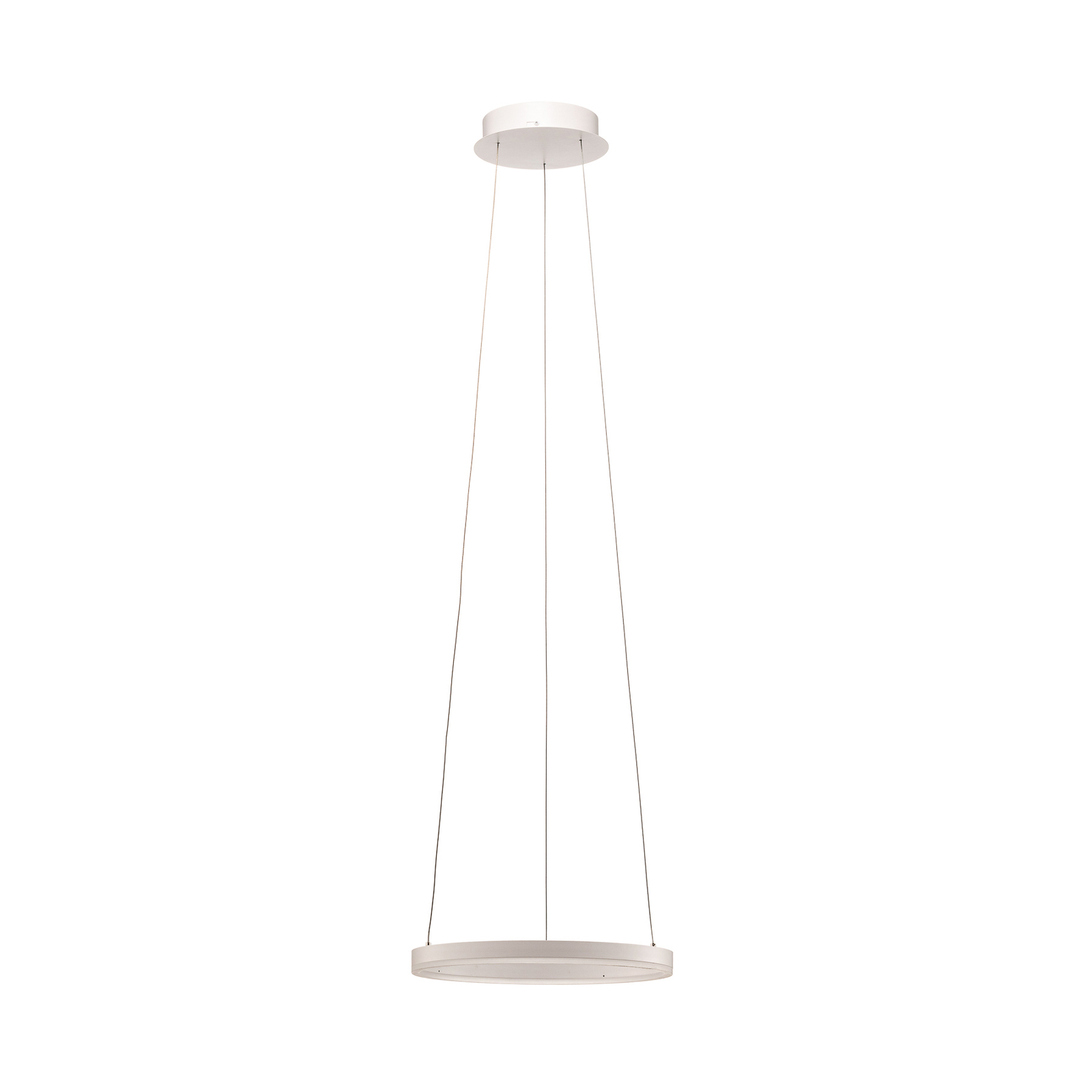 Arcchio Albiona LED-pendellampe, hvit, 40 cm