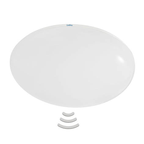 Deckenlampe Altona, Sensor, Ø33,7cm 1.450lm 3.000K
