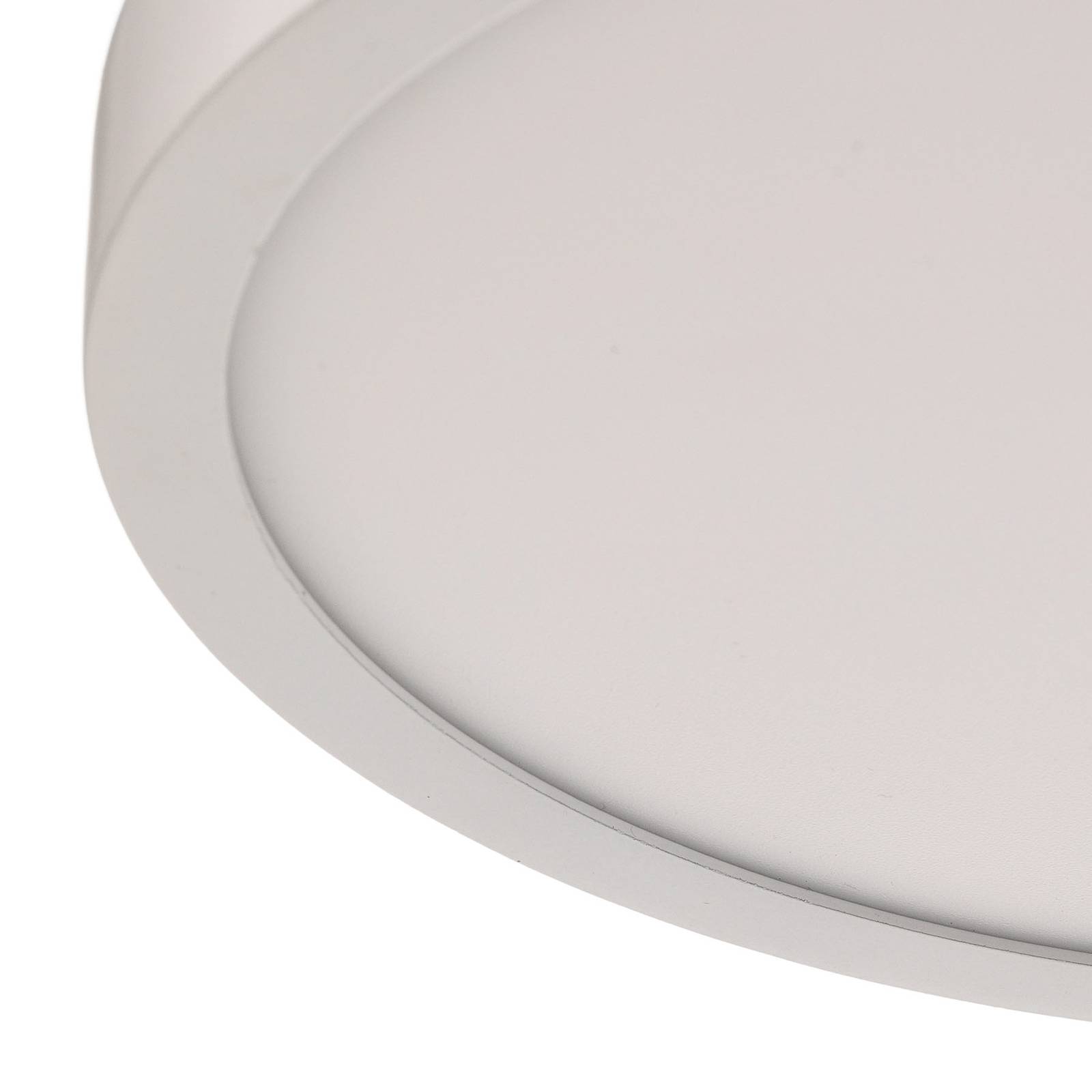Lampa sufitowa LED Vika, okrągła, biała, Ø 23cm