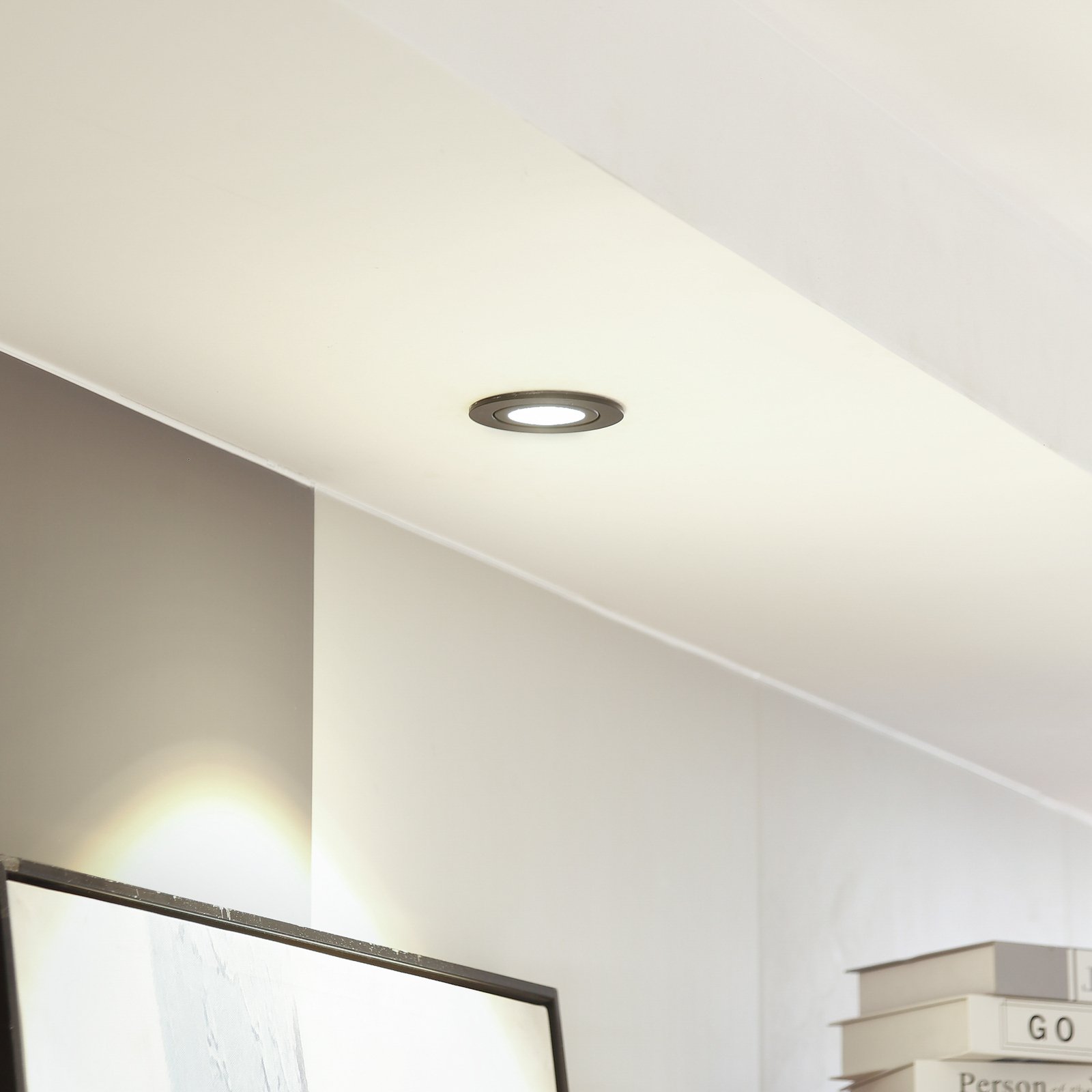 Jyra LED Einbauspots 3000K IP65 Schwarz - Arcchio