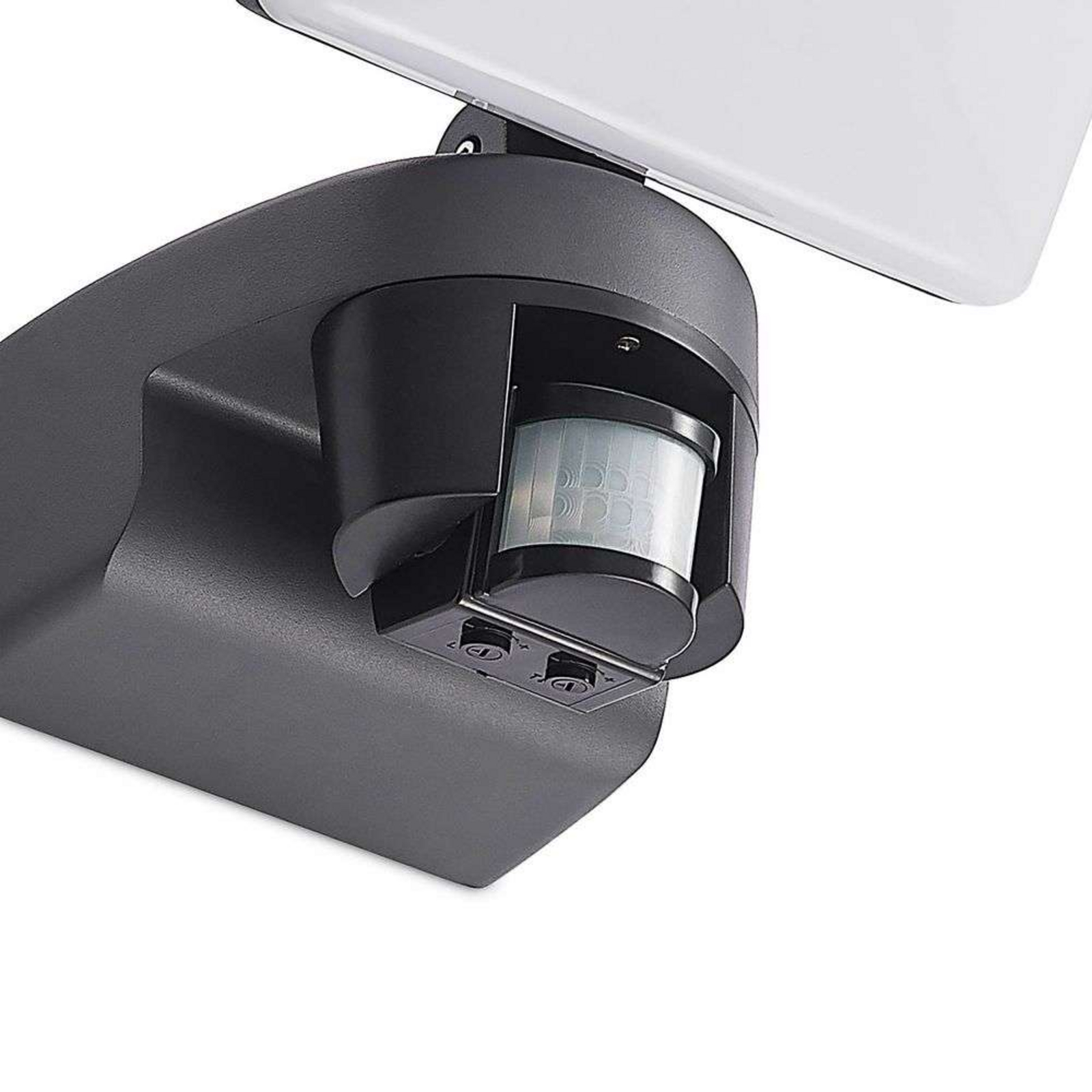 Melamika Vonkajšie Nástenné Svietidlo w/Sensor Dark Grey - Lindby