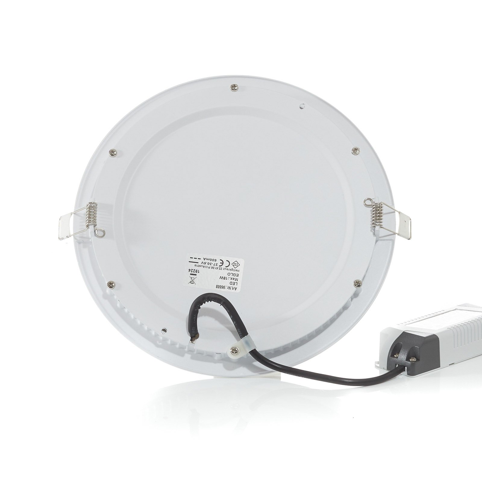 EGLO connect Fueva-C LED-Einbauleuchte weiß 17cm