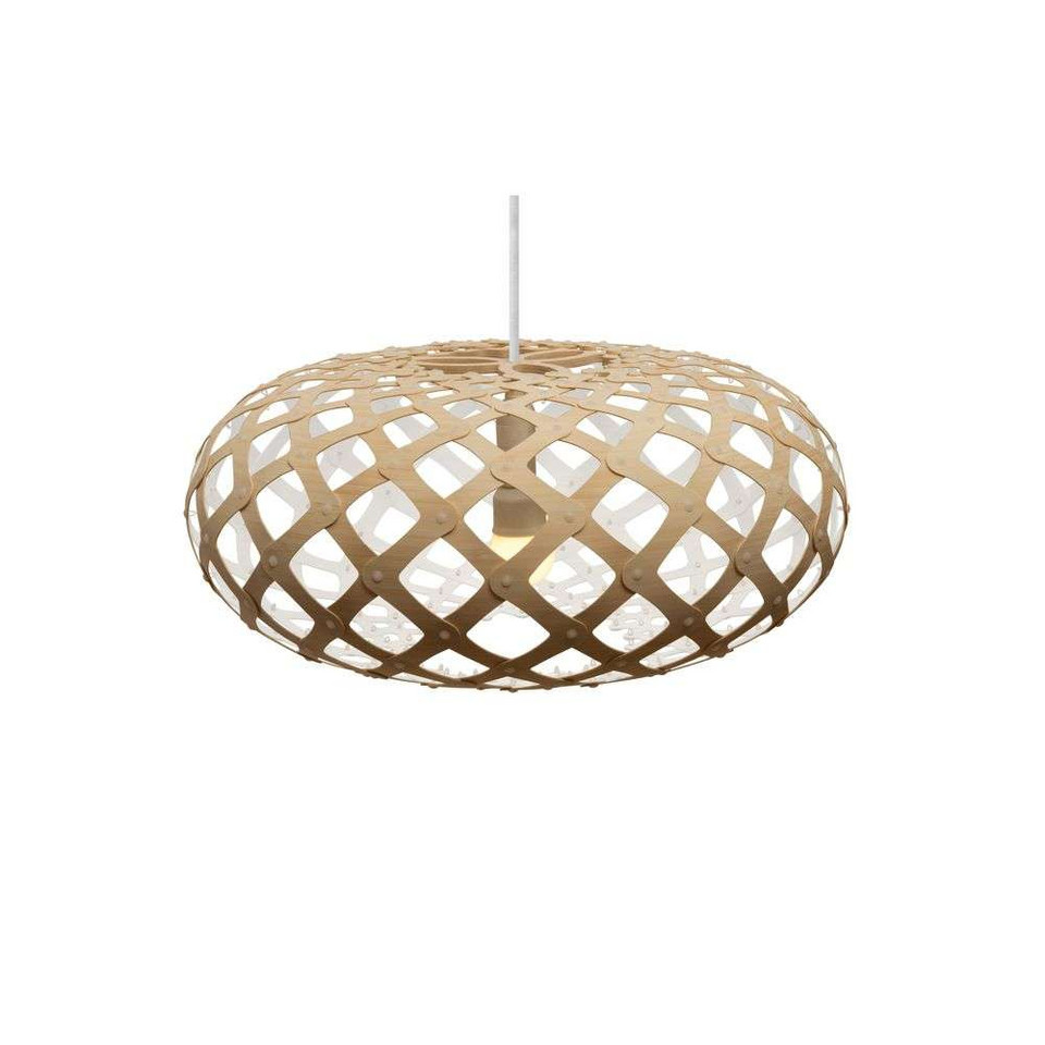 david trubridge Kina pendellampa Ø 44 cm trä/vit, trä från david trubridge
