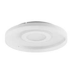 Lindby Gulda plafoniera LED, RBGW, bianco