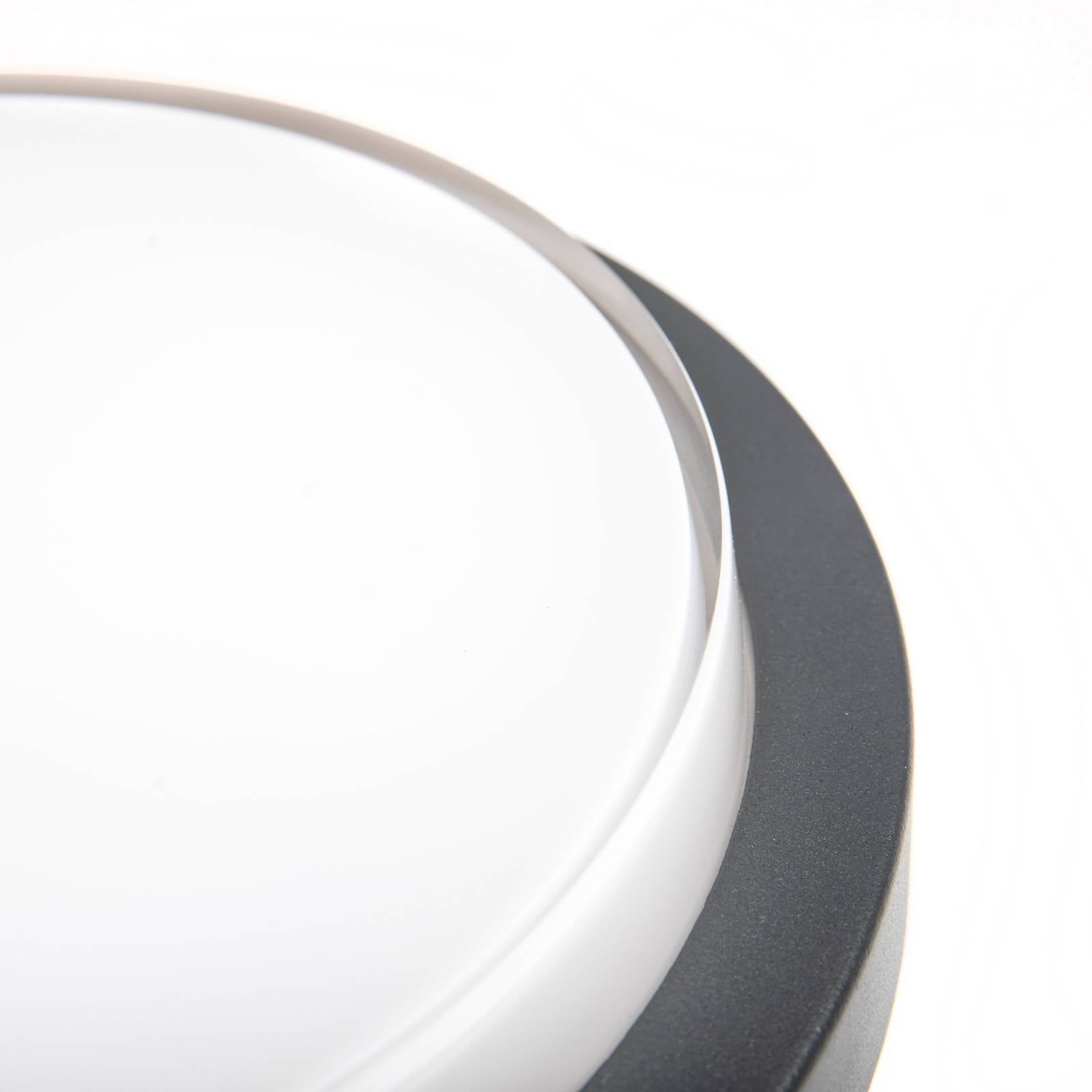 Kinkiet LED CMD 9161, czujnik ruchu, Ø26 cm, CCT, IP54
