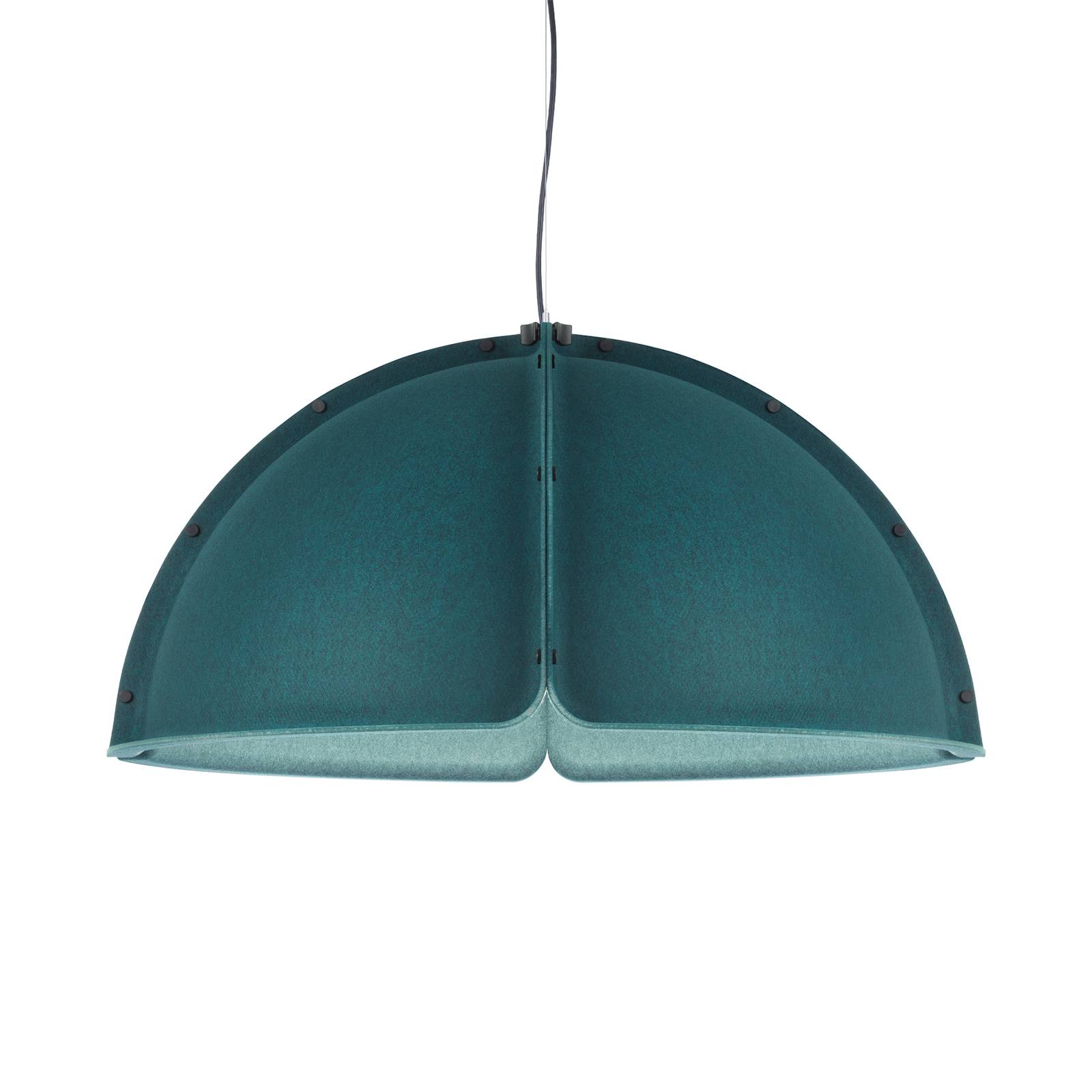 Suspension LED Hood 1x23W Ø120cm vert bleu
