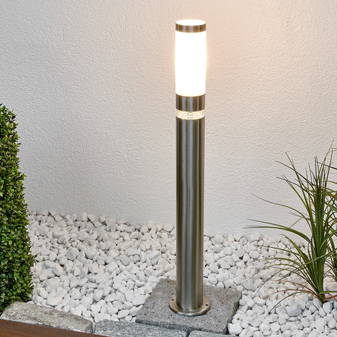 Borne lumineuse Binka en inox