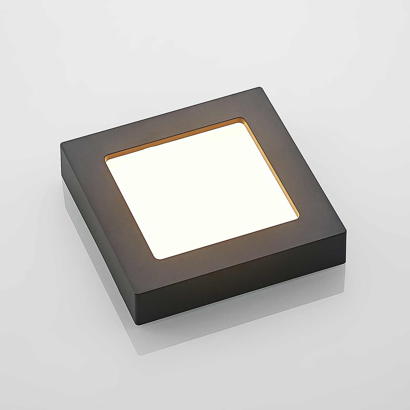 Prios Mazin -LED-kattovalaisin, IP44, CCT, 12 W