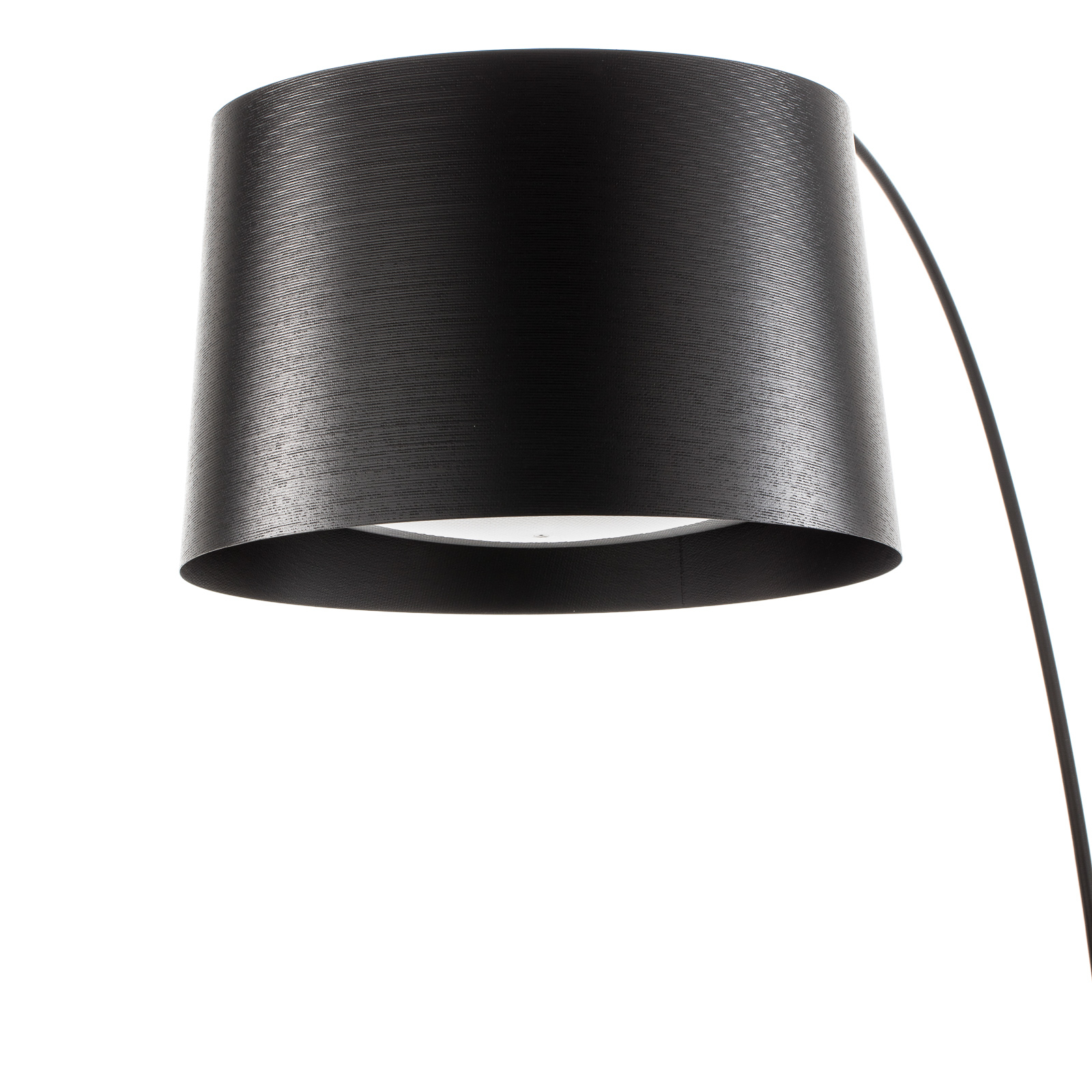 "Foscarini Twiggy" lankinis šviestuvas su reguliatoriumi, juodas