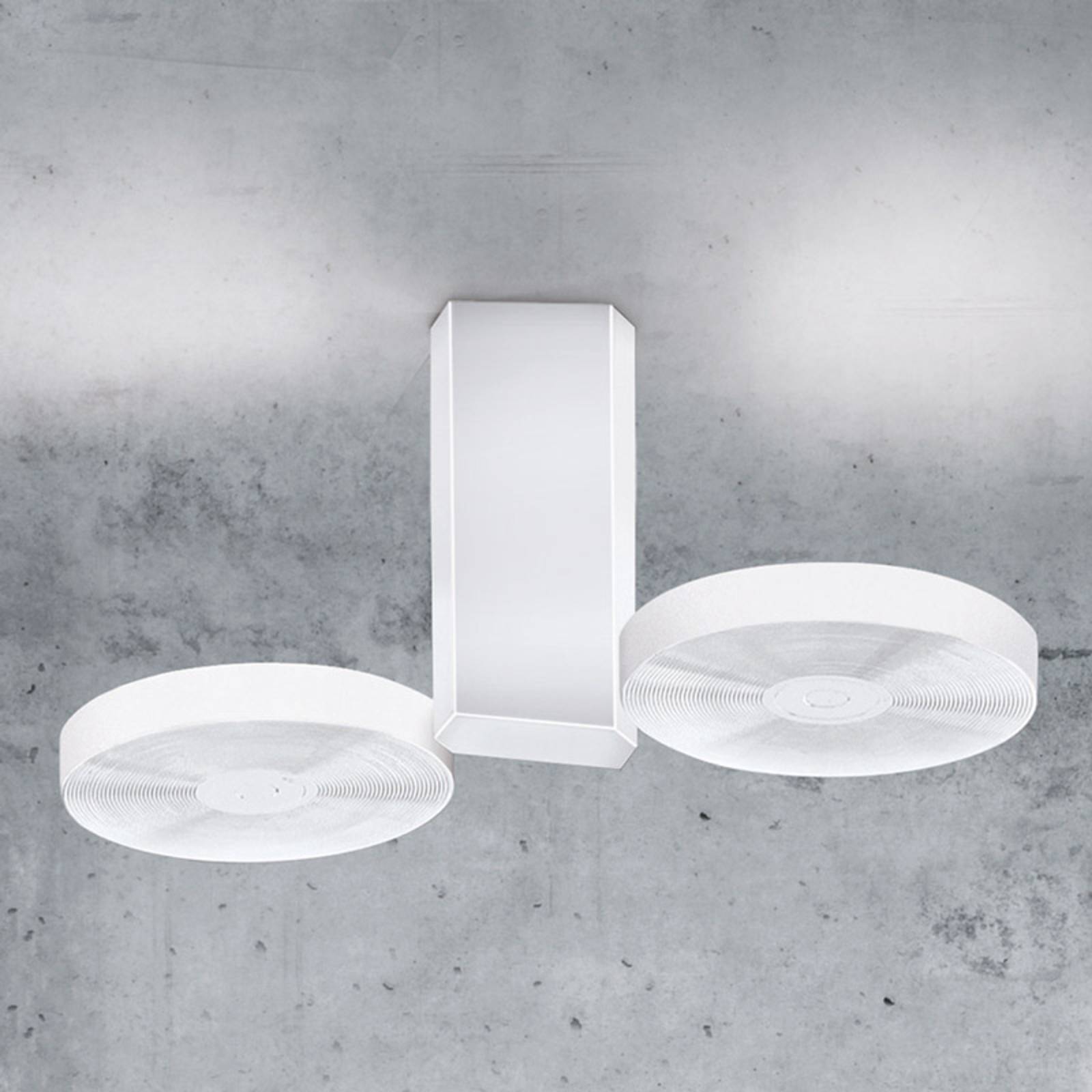 ICONE CIDI - Plafonnier LED, blanc