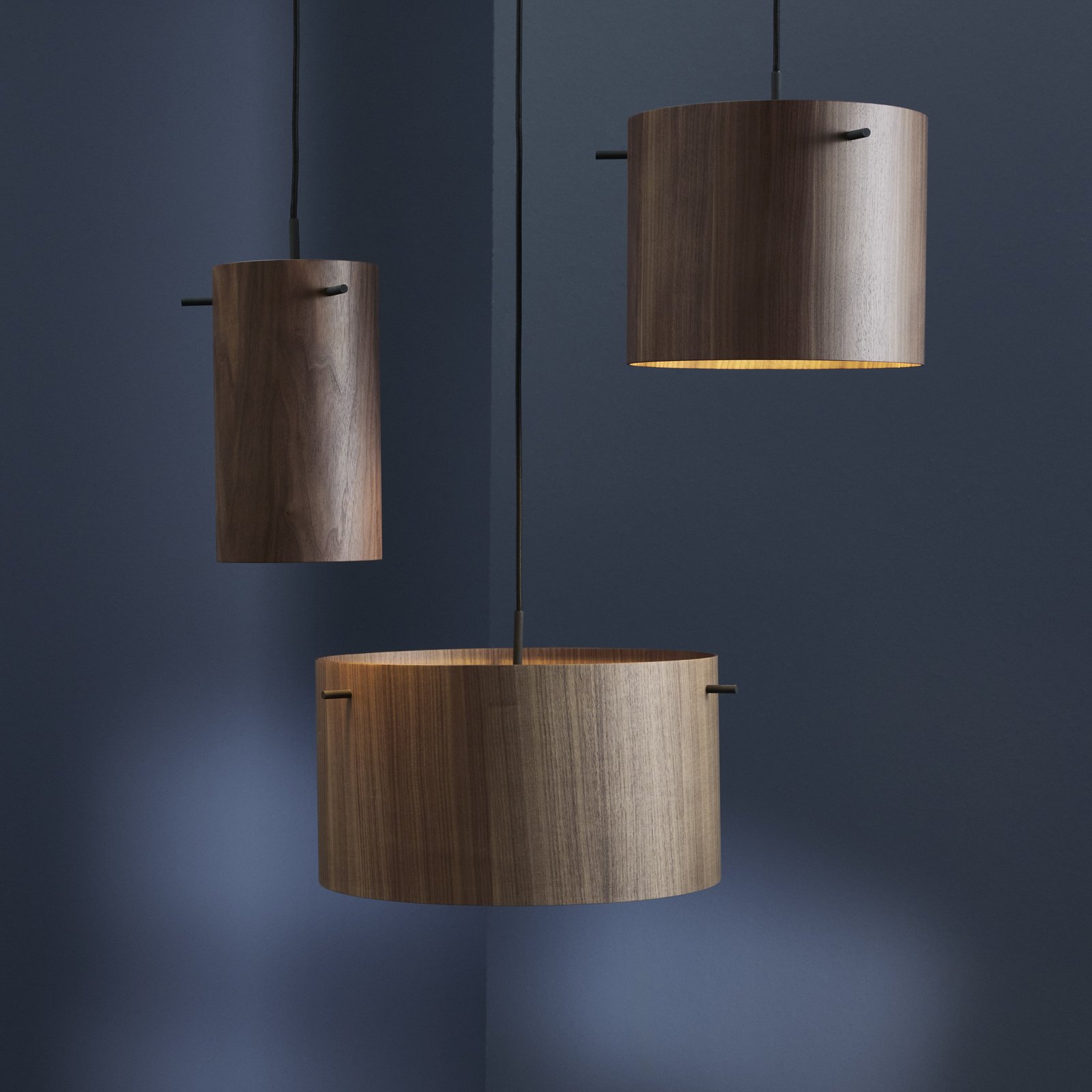 FM 1954 Suspension Ø41 Walnut - Frandsen