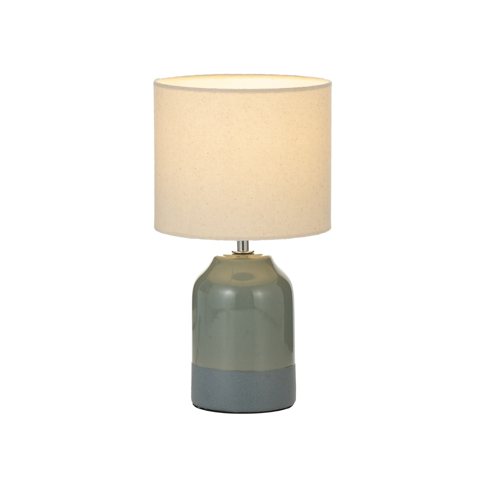 Pauleen Sandy Glow stolová lampa, krémová/zelená