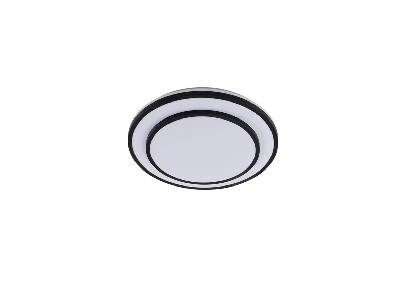 Duala LED Kattovalaisin RGBW Remote Black/White - Lindby