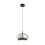 Avalon Pendelleuchte Smoked/Black Chrome - Loom Design