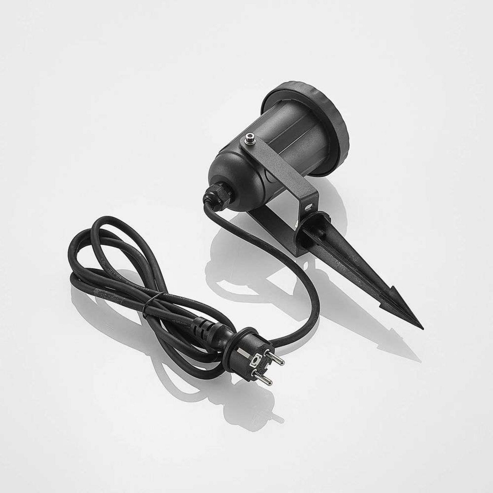Donnacha Outdoor Spot w/Spike Dark Grey - Lindby